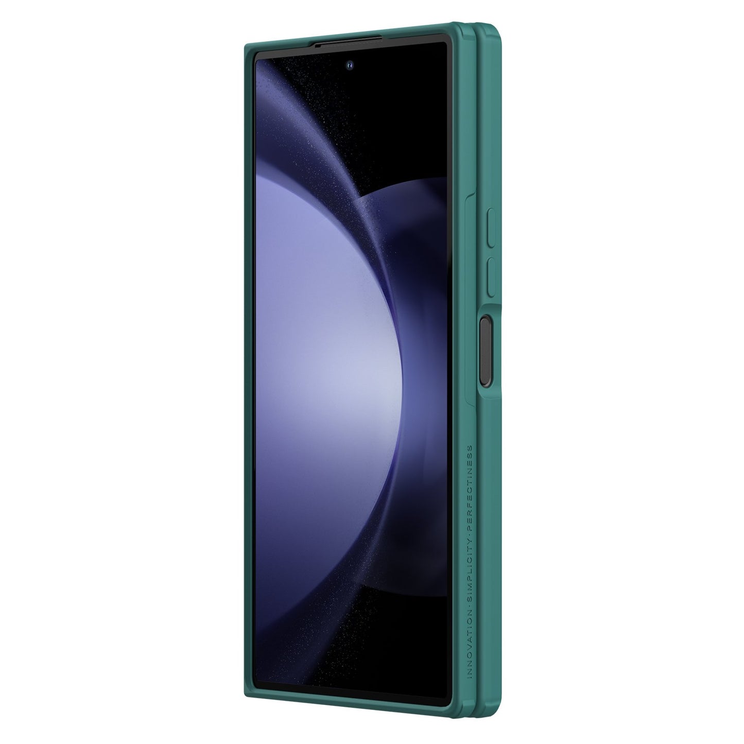 Samsung Galaxy Z Fold6 Nillkin S-Pen Case, Liquid Silicon Skin Feel Flex Pure With S-Pen Case - Green
