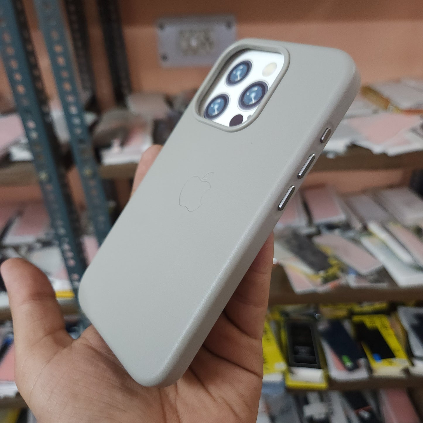 iPhone 15 Pro Leather Case with Magsafe