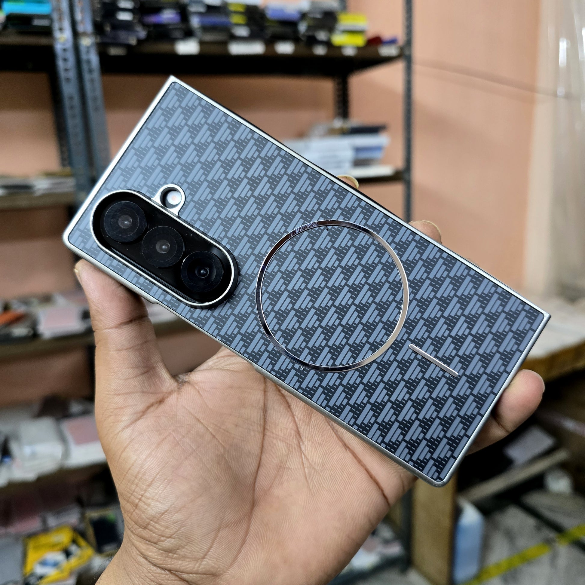 Samsung Galaxy Z Fold7 Shockproof Matte Finish Magsafe Case