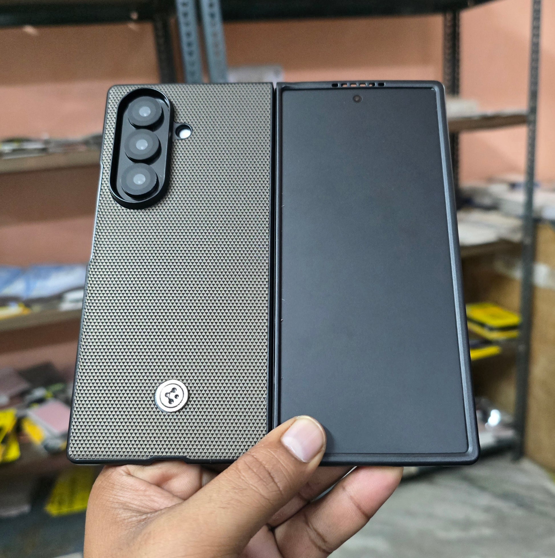 Samsung Galaxy Fold7 Soft Back Cover - Brown