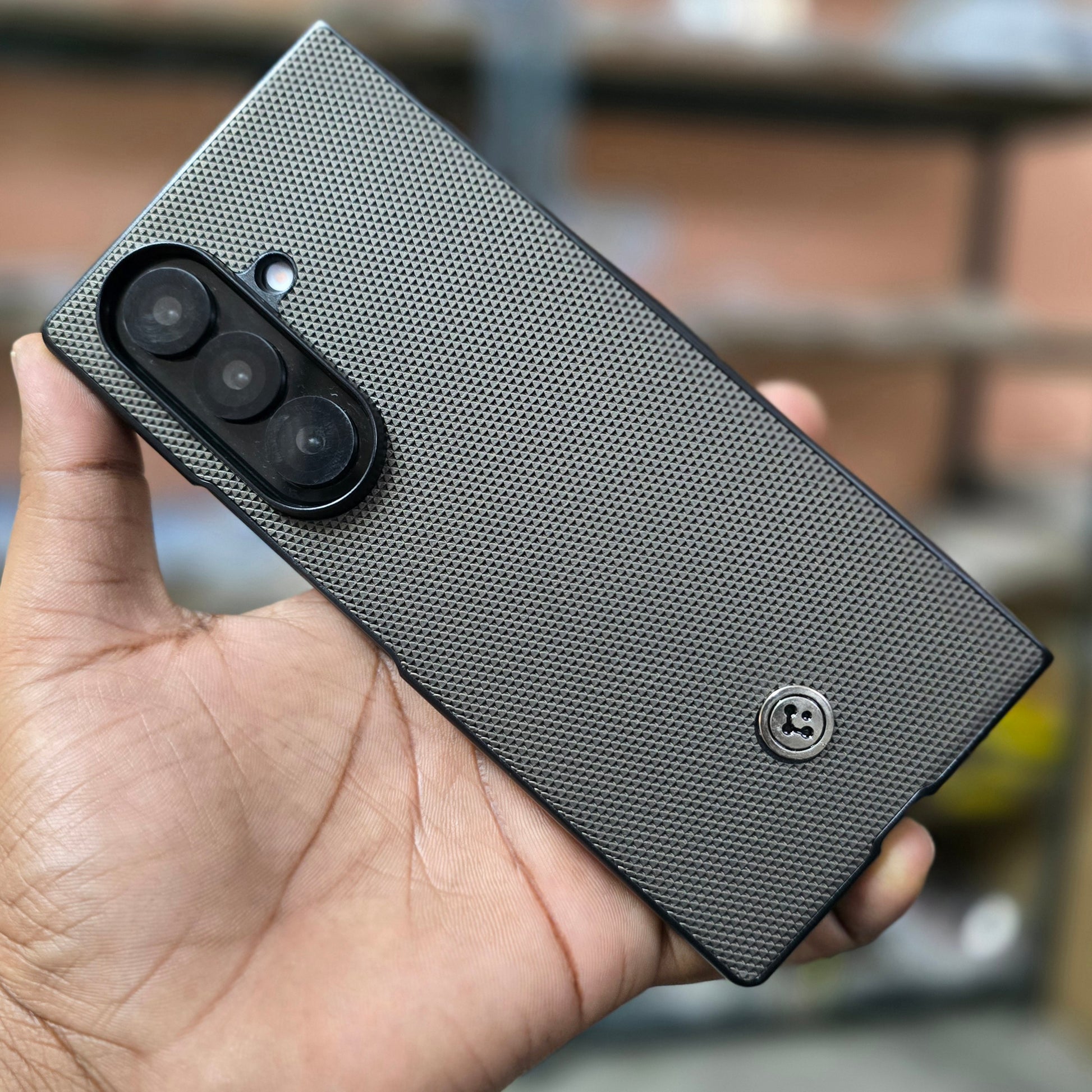 Samsung Galaxy Fold7 Soft Back Cover - Brown