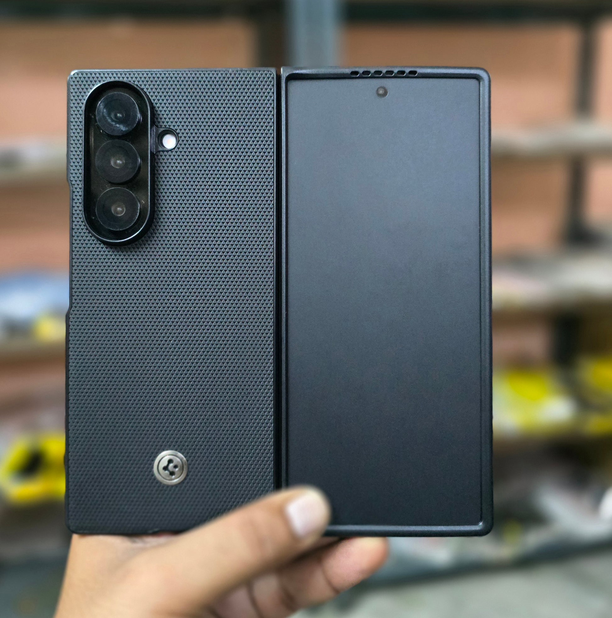 Samsung Galaxy Fold7 Soft Back Cover - Black