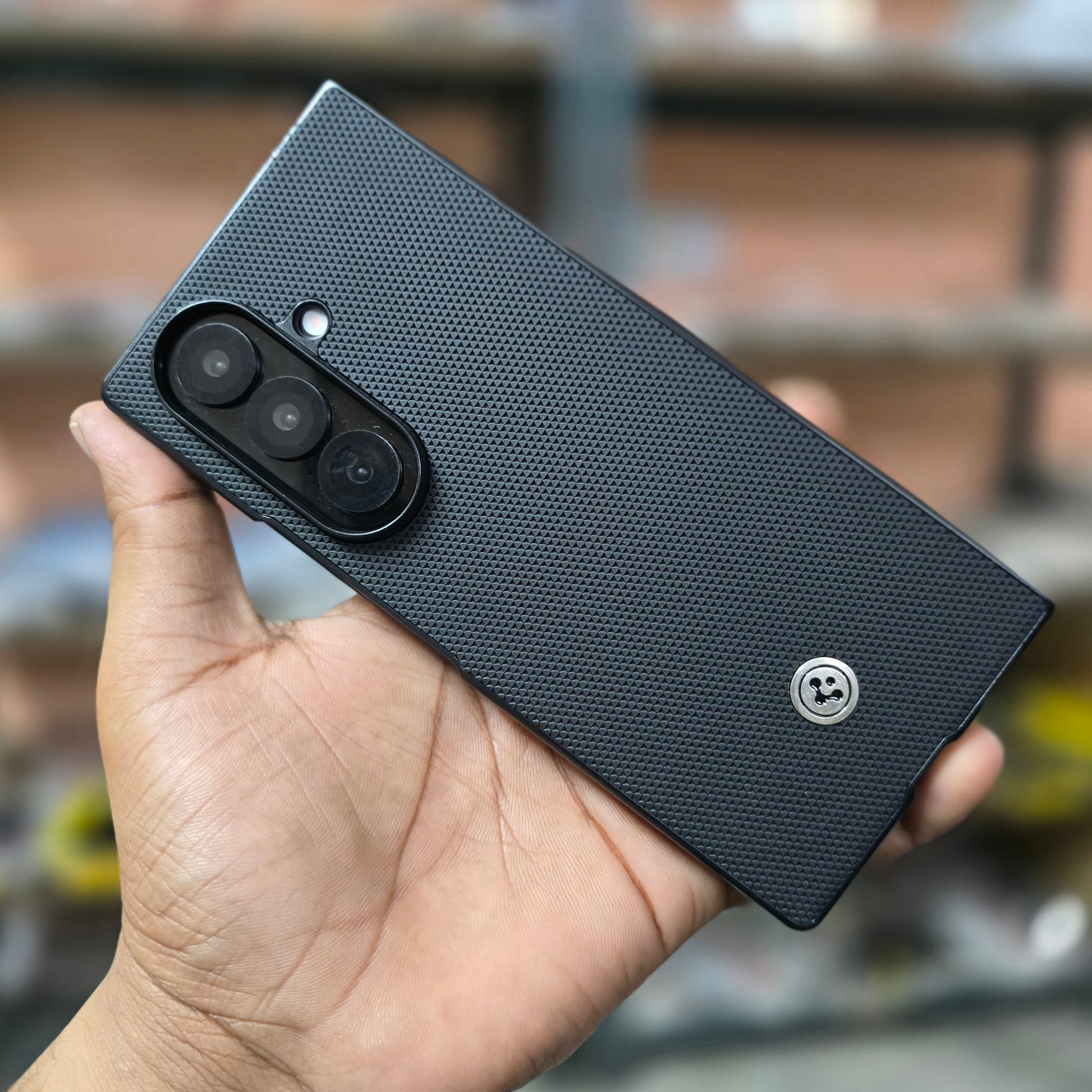 Samsung Galaxy Fold7 Soft Back Cover - Black