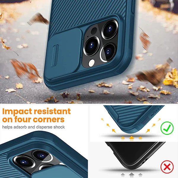iPhone 13 Pro Max Cam-shield Pro Case with Camera Protection