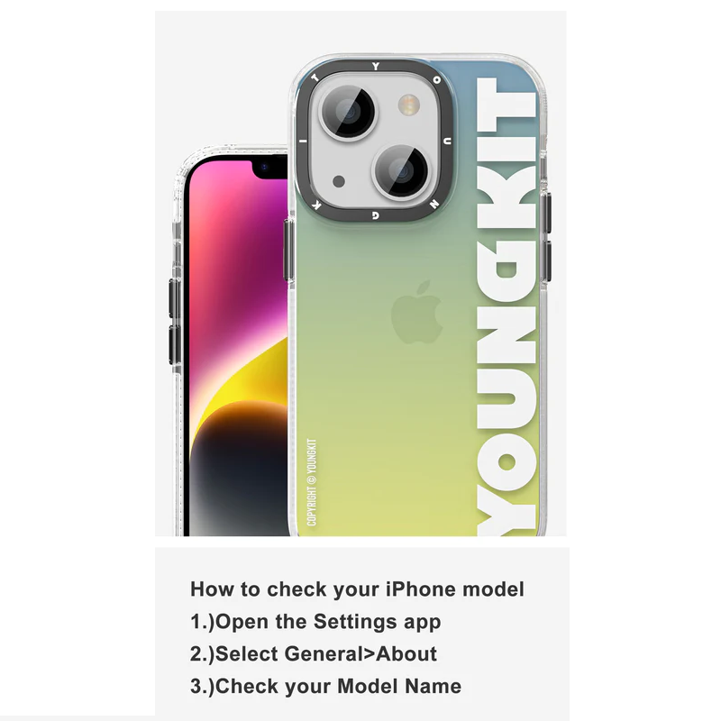 iPhone 14 Pro Max Candy Gradient Protective Case