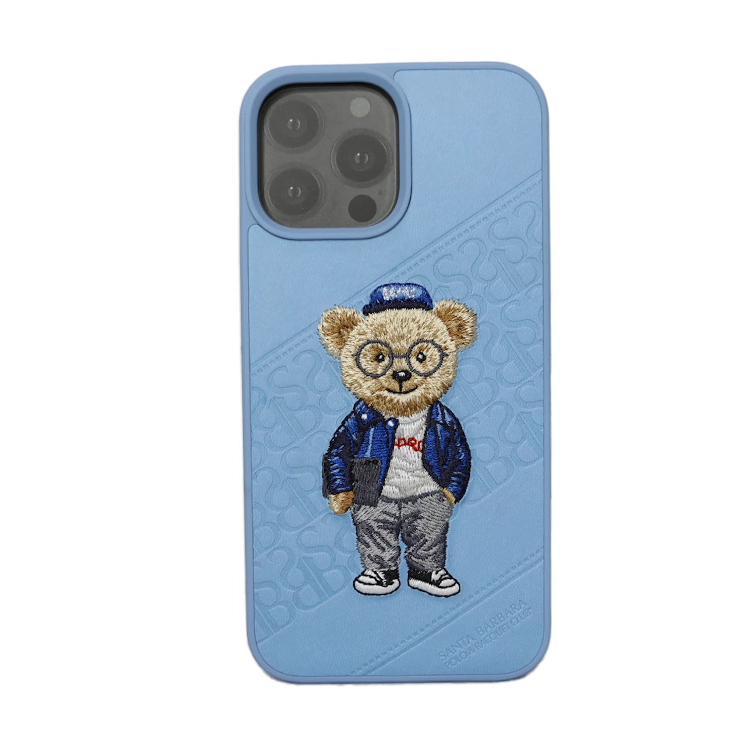 iPhone 13 Pro Santa Barbara Polo Club Crete Series Genuine Leather Case