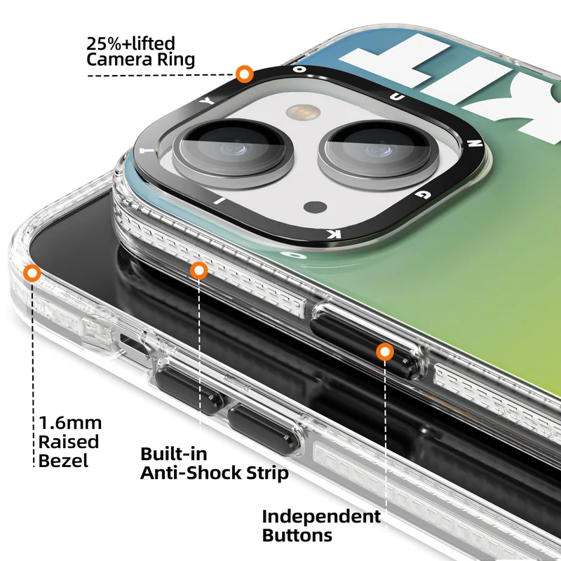 iPhone 14 Pro Max Candy Gradient Protective Case