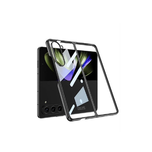 Samsung Galaxy Z Fold 5  Ultra-Thin Protective Chrome Series Case-Black