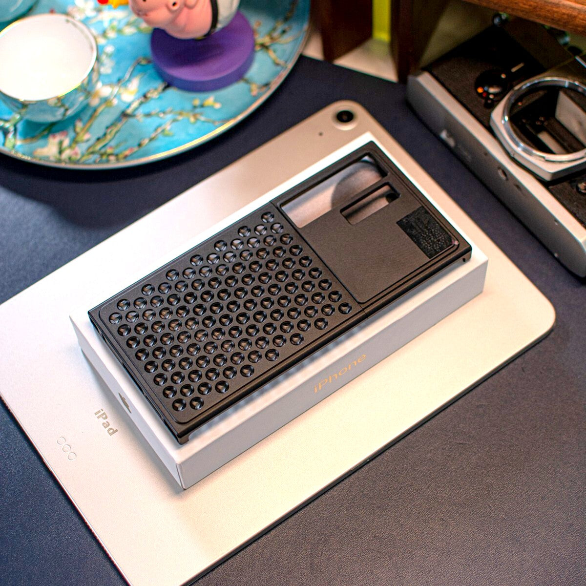 Samsung Galaxy S24 Ultra Heat Dissipation Aluminum Alloy Lens Half Pack Aromatherapy Cooling Case