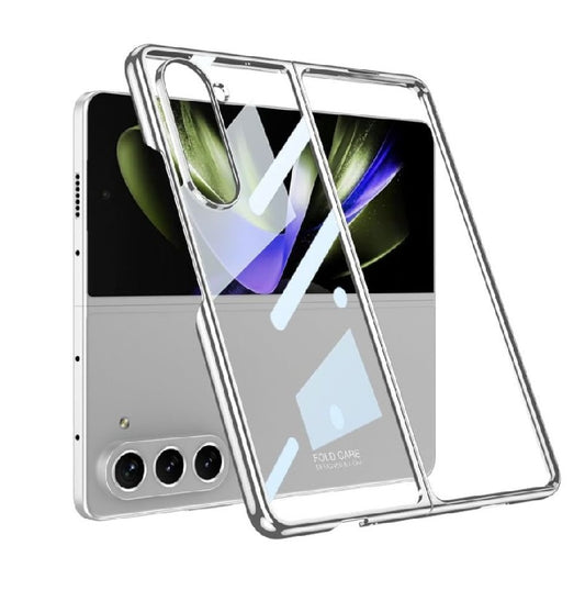 Samsung Galaxy Z Fold 5  Ultra-Thin Protective Chrome Series Case-Silver