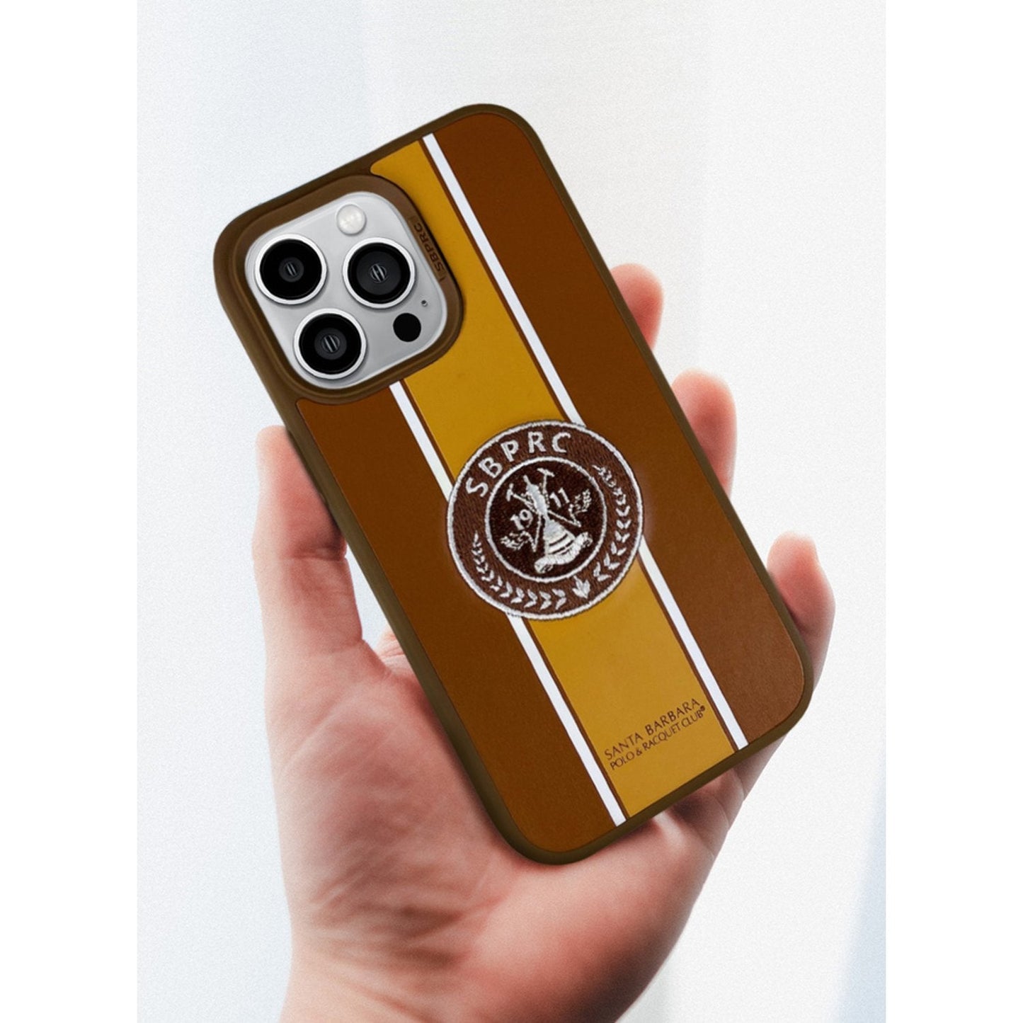 iPhone 13 Gareth Series Genuine Santa Barbara Leather Case