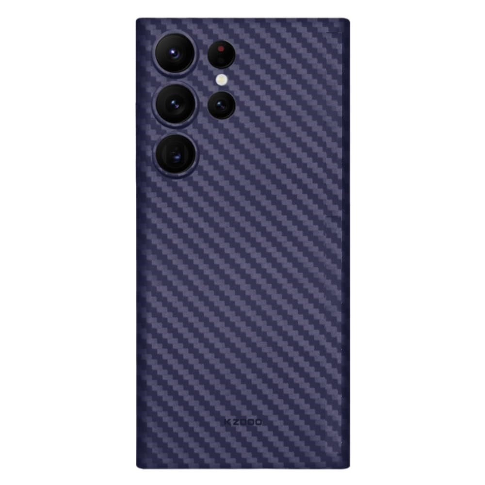 Samsung Galaxy S24 Ultra KZDOO Air Carbon Ultra Thin Paper Case with Camera Protection - Purple