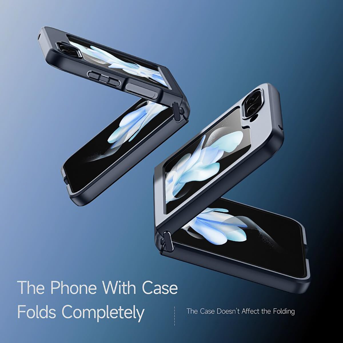 Samsung Galaxy Z Flip 5 Smoke Armor Matte Series Case