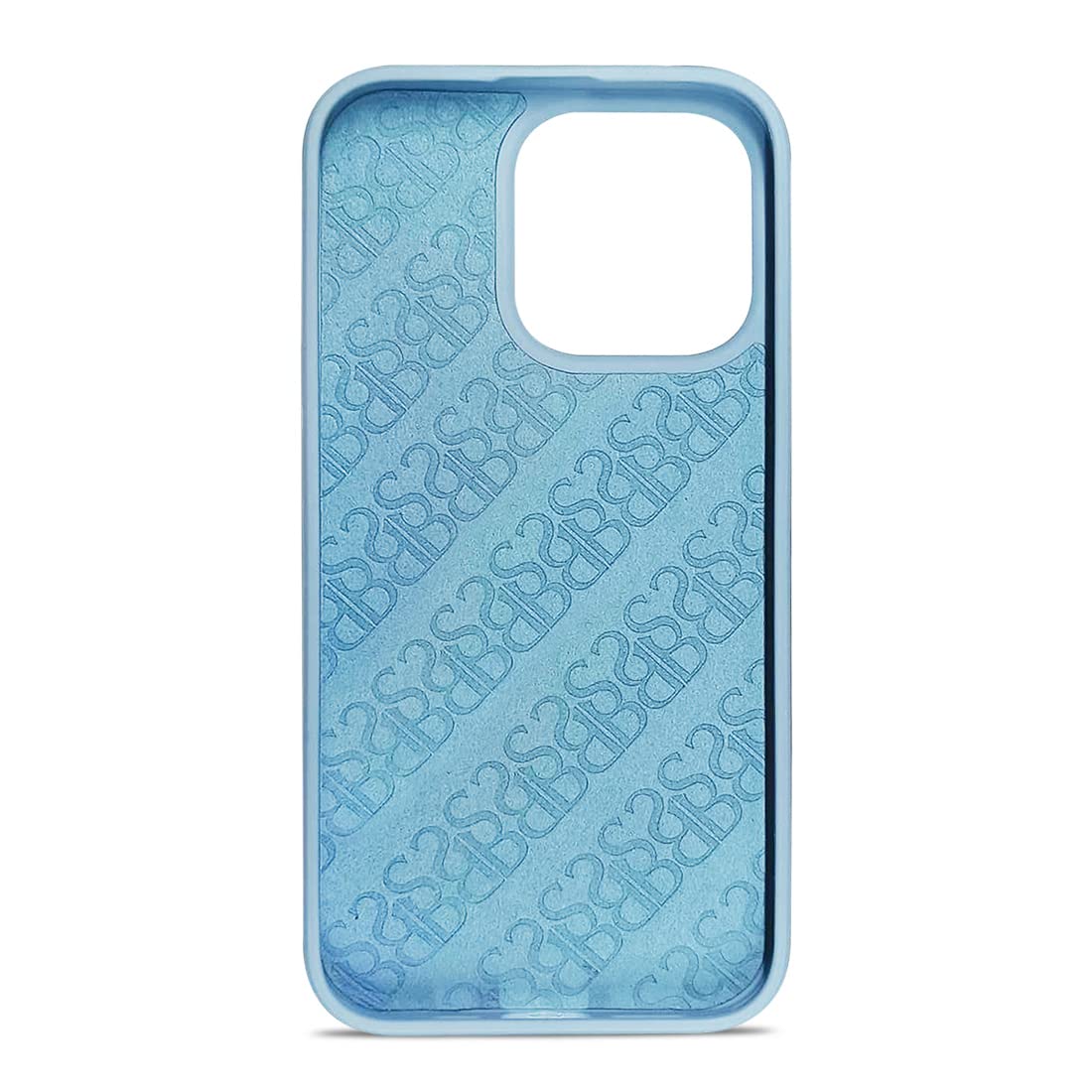 iPhone 13 Pro Santa Barbara Polo Club Crete Savana Teddy Genuine Leather Case - Blue