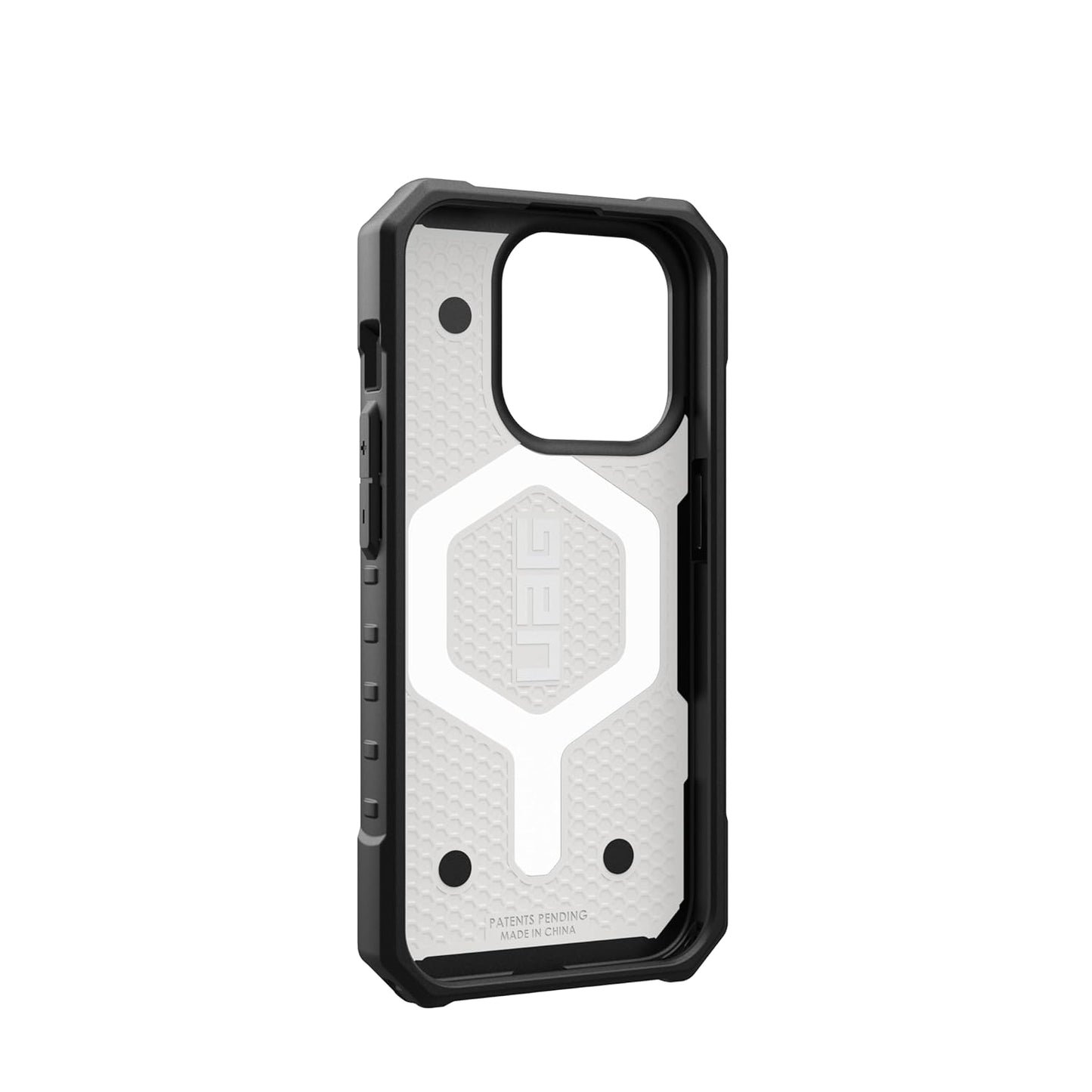 iPhone 15 UAG Pathfinder Premium Rugged Shockproof Case With Magsafe-White