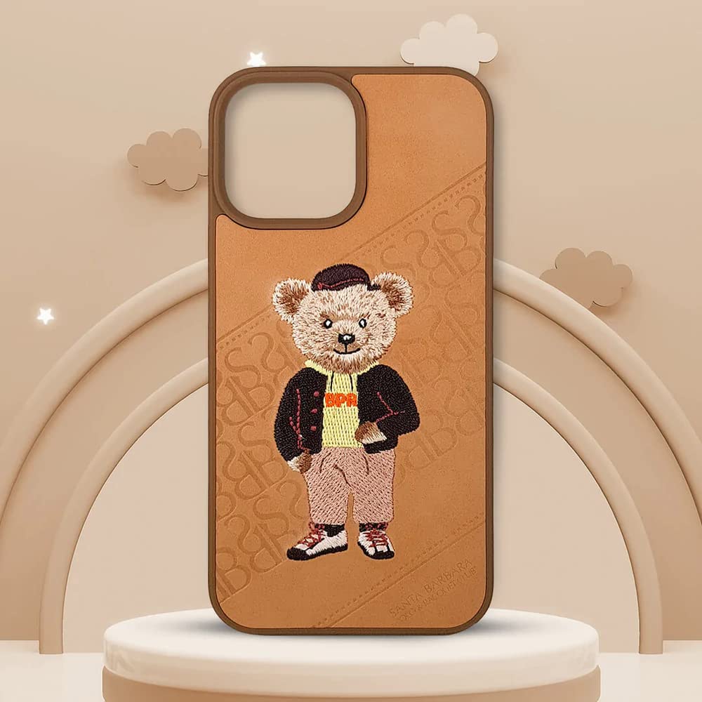 iPhone 14 Plus Santa Barbara Polo Club Crete Series Genuine Leather Case