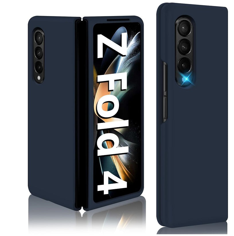 Samsung Galaxy Z Fold 3 Liquid Silicone Slim Case- Blue