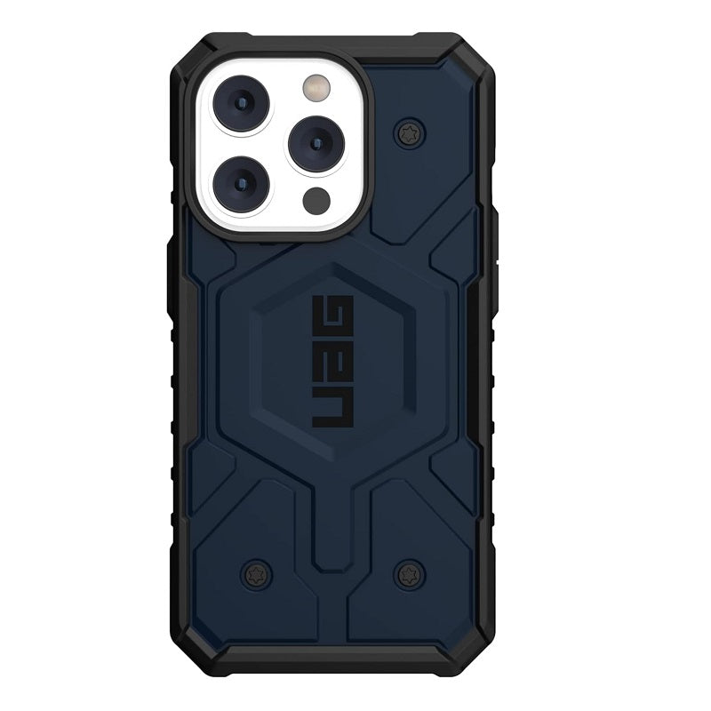 iPhone 15 Pro Max UAG Pathfinder Premium Rugged Shockproof Case With Magsafe-Dark Blue