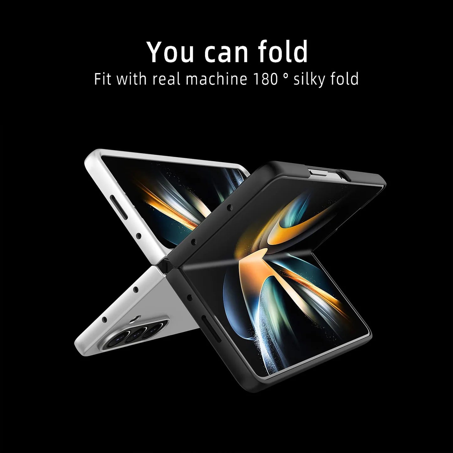 Samsung Galaxy Z Fold 5 Slim Fit Series Case-White