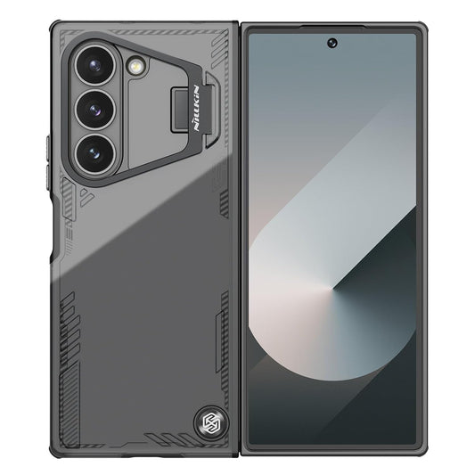 Samsung Galaxy Z Fold 6 Nillkin ICEBLADE Series Corner Air Bags + Aluminum Camera Protect Kickstand Case