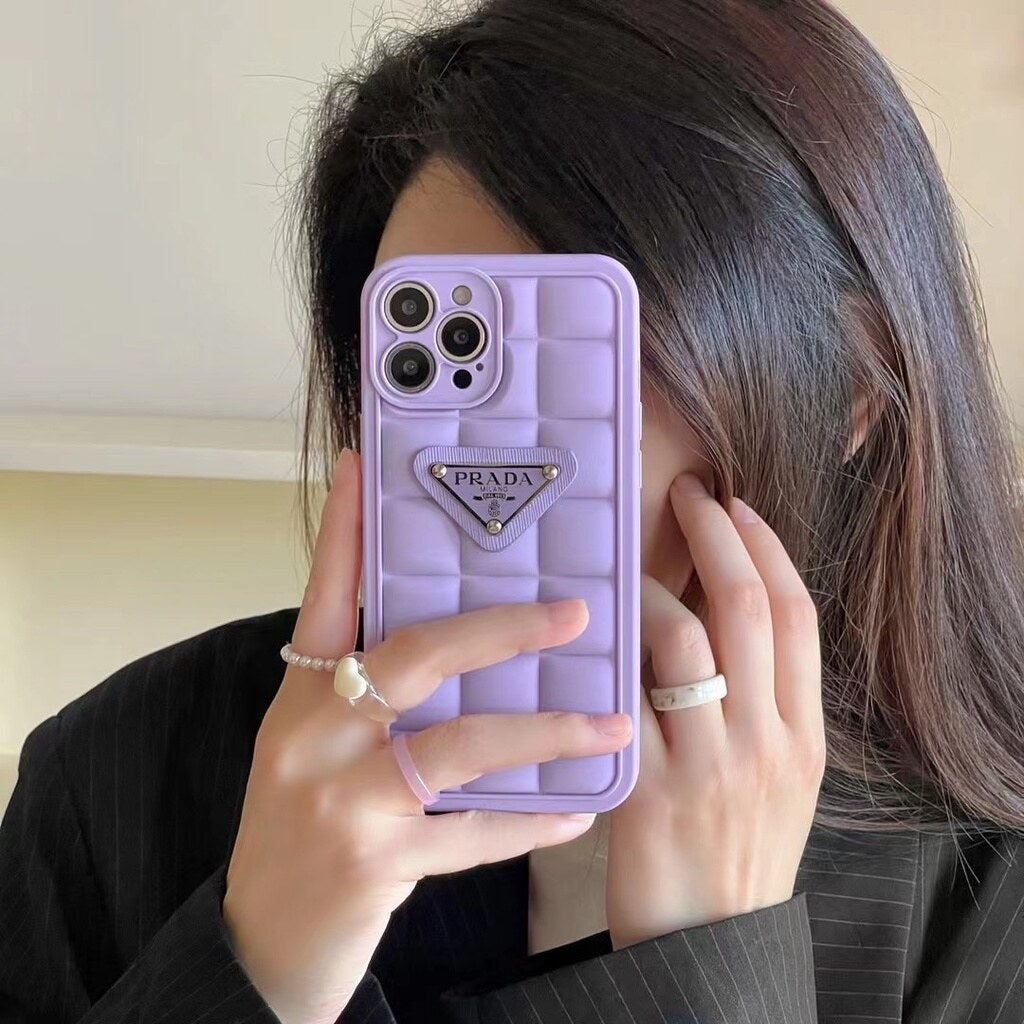 iPhone 13 Pro Luxury Prada Shaped Soft Case