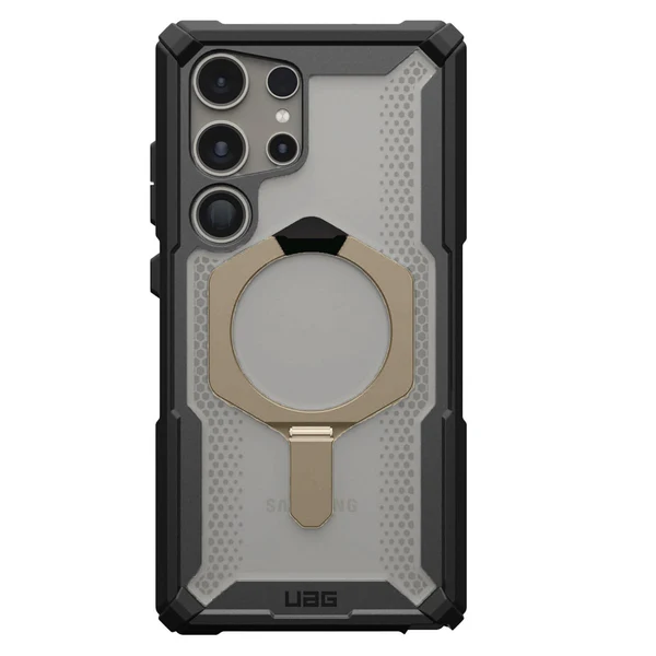 Samsung Galaxy S24 Ultra Plasma XTE Rugged Featherlight Shockproof Protective, Magnetic Ring Holder, Kickstand with Magsafe - ICE