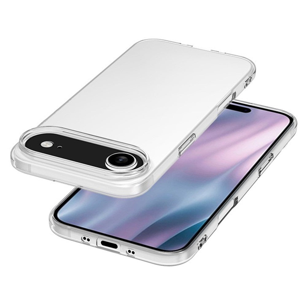 iPhone 17 Air Crystal Clear Anti Yellowing Hard Transparent Back Cover
