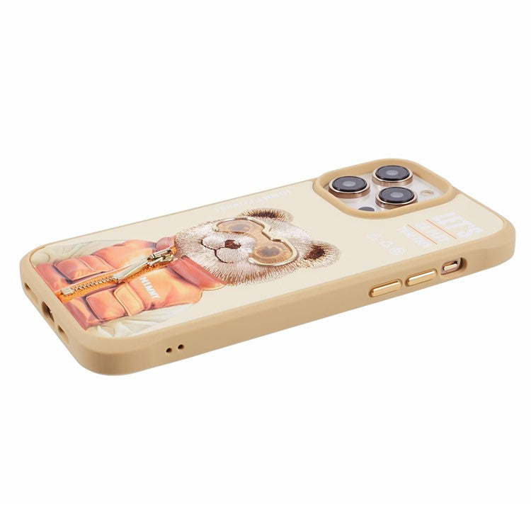 iPhone 14 Pro Nimmy Cool & Cute Embroidery Case Cover