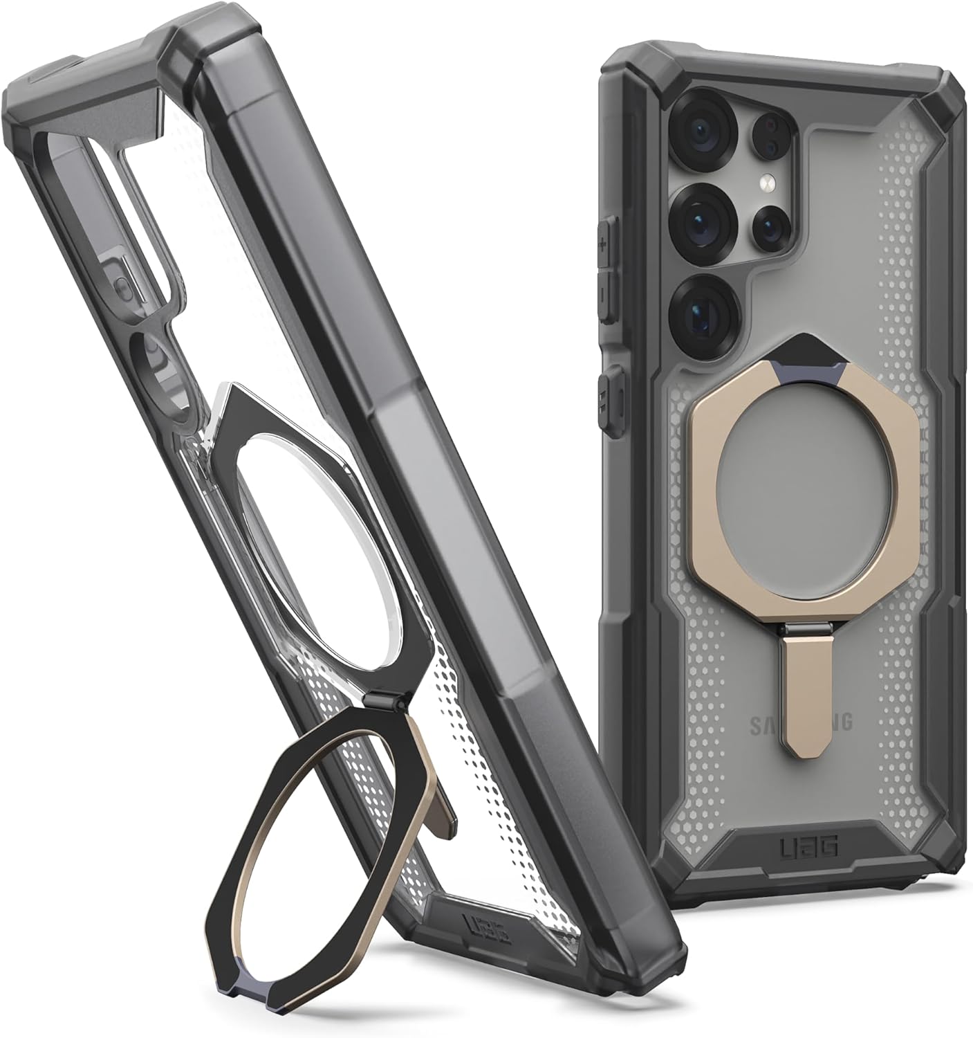 Samsung Galaxy S25 Ultra UAG Case, Plasma XTE Magnetic Ring Holder, Kickstand Magsafe - ICE