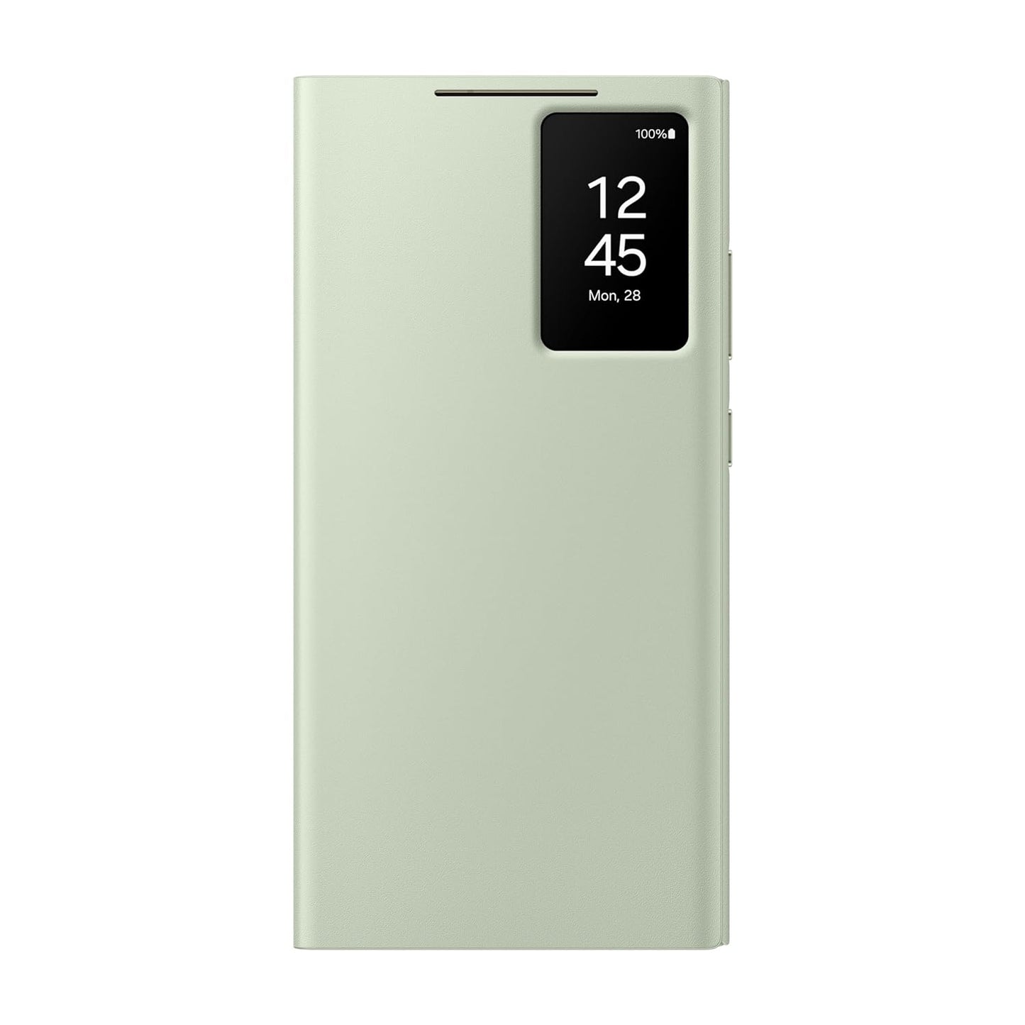 Samsung Galaxy S24 Smart S - View Window Flip Wallet Case with Tap Control - Mint Green