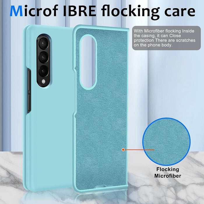 Samsung Galaxy Z Fold 4 Liquid Silicone Slim Case- Green