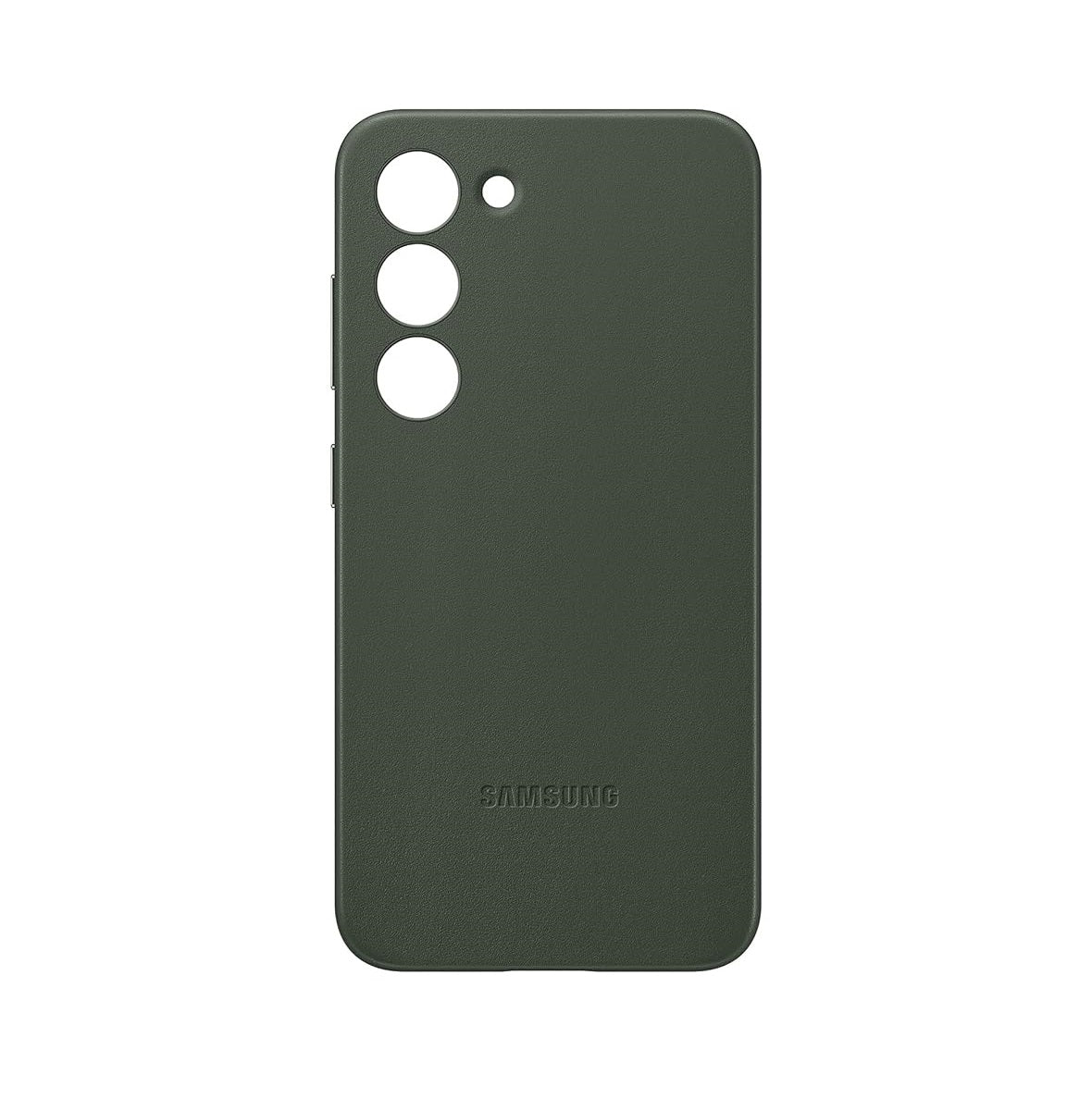 Samsung Galaxy S24 Leather Case- Green