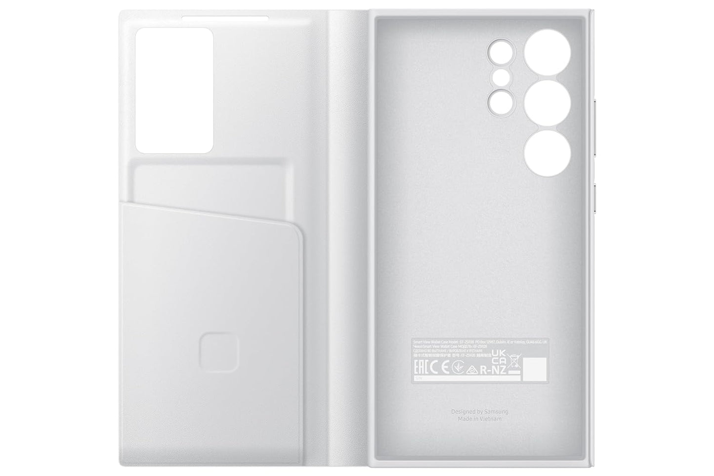 Samsung Galaxy S24 Ultra Smart S - View Window Flip Wallet Case