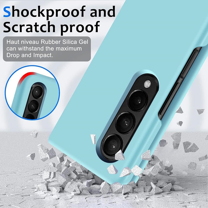 Samsung Galaxy Z Fold 4 Liquid Silicone Slim Case- Green