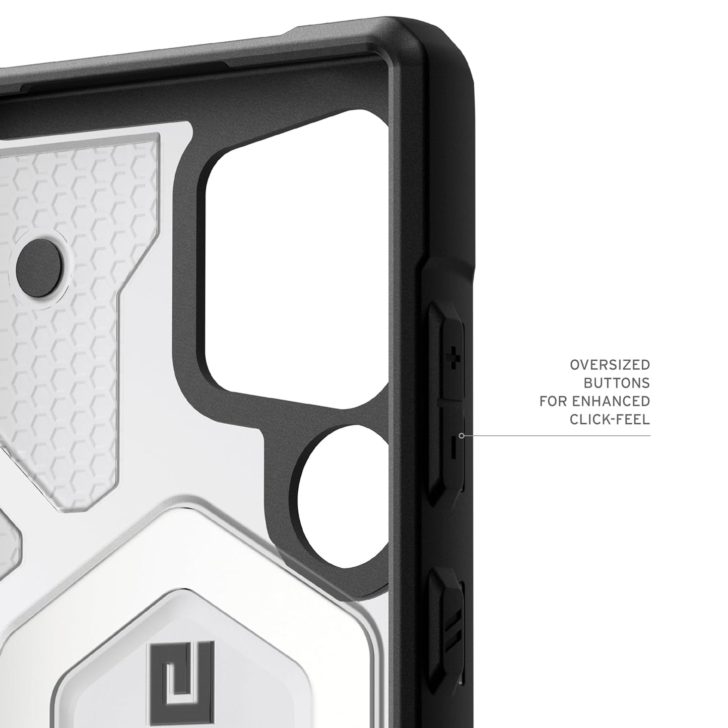 Samsung Galaxy S24 Ultra UAG Magsafe Case, Pathfinder Clear Rugged Featherlight Shockproof Protective Case with Magsafe - Ice