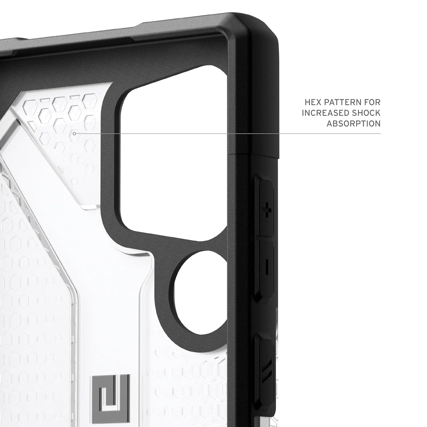 Samsung Galaxy S24 Ultra Case Plasma Rugged Featherlight Shockproof Protective Case - Ash