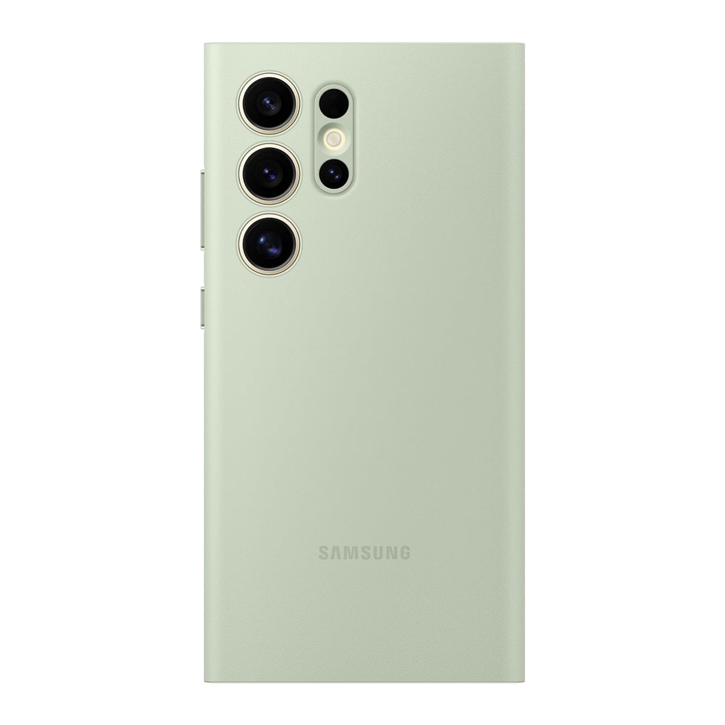 Samsung Galaxy S24 Smart S - View Window Flip Wallet Case with Tap Control - Mint Green