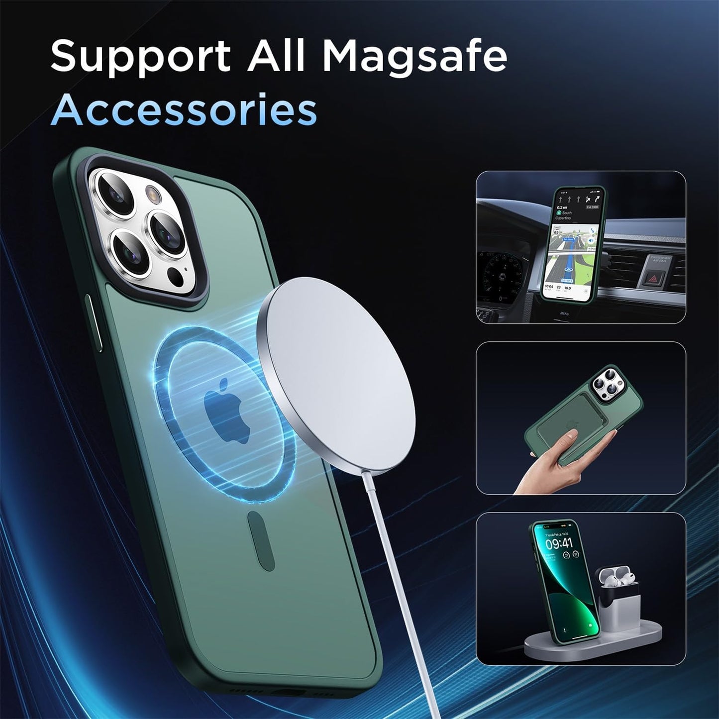 iPhone 12 Ultra Magsafe Drop Proof Sleek Matte Case