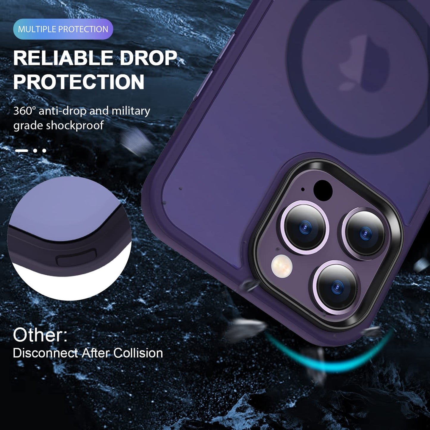 iPhone 14 Pro Max Ultra Magsafe Drop Proof Sleek Matte Case