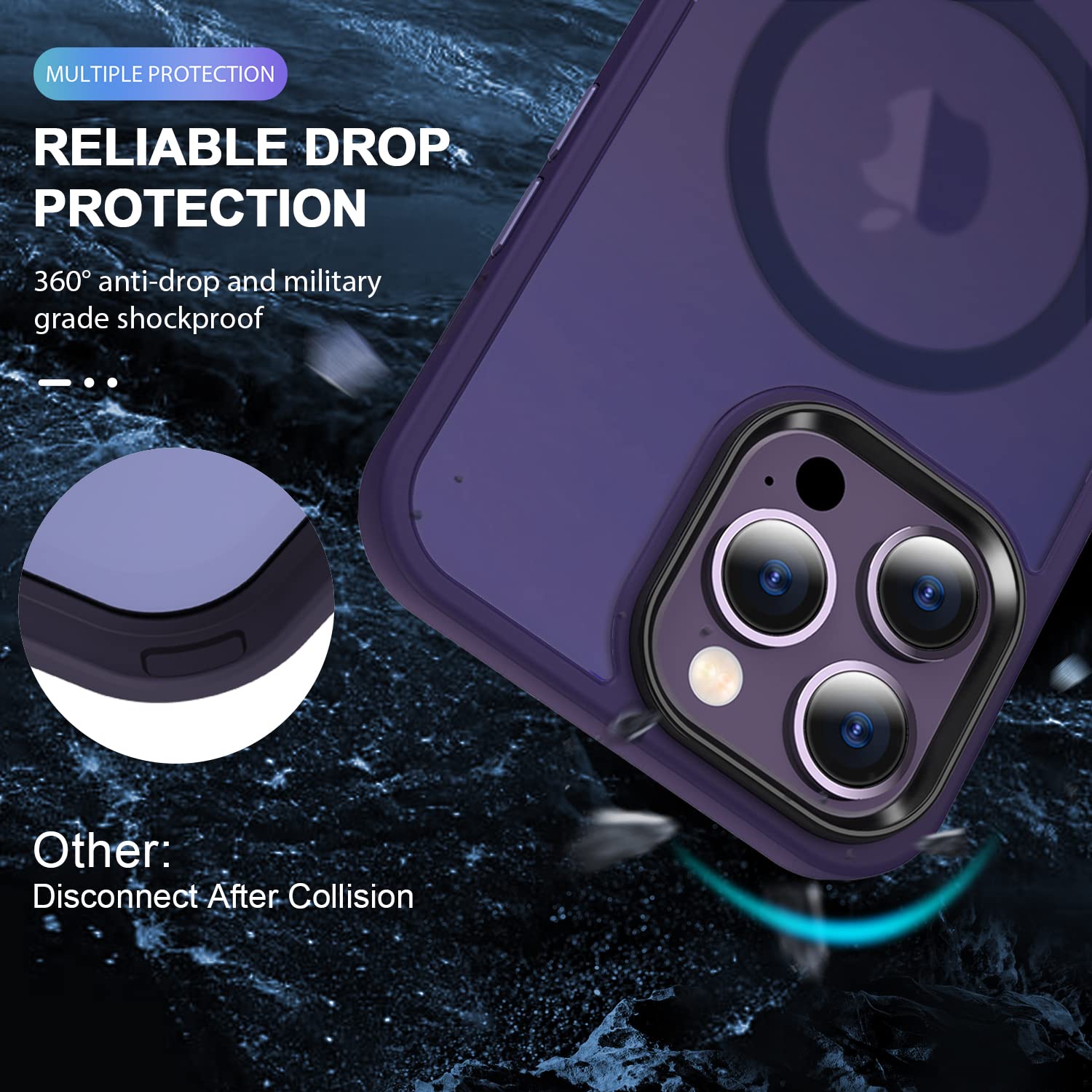 iPhone 14 Pro Max Ultra Magsafe Drop Proof Sleek Matte Case