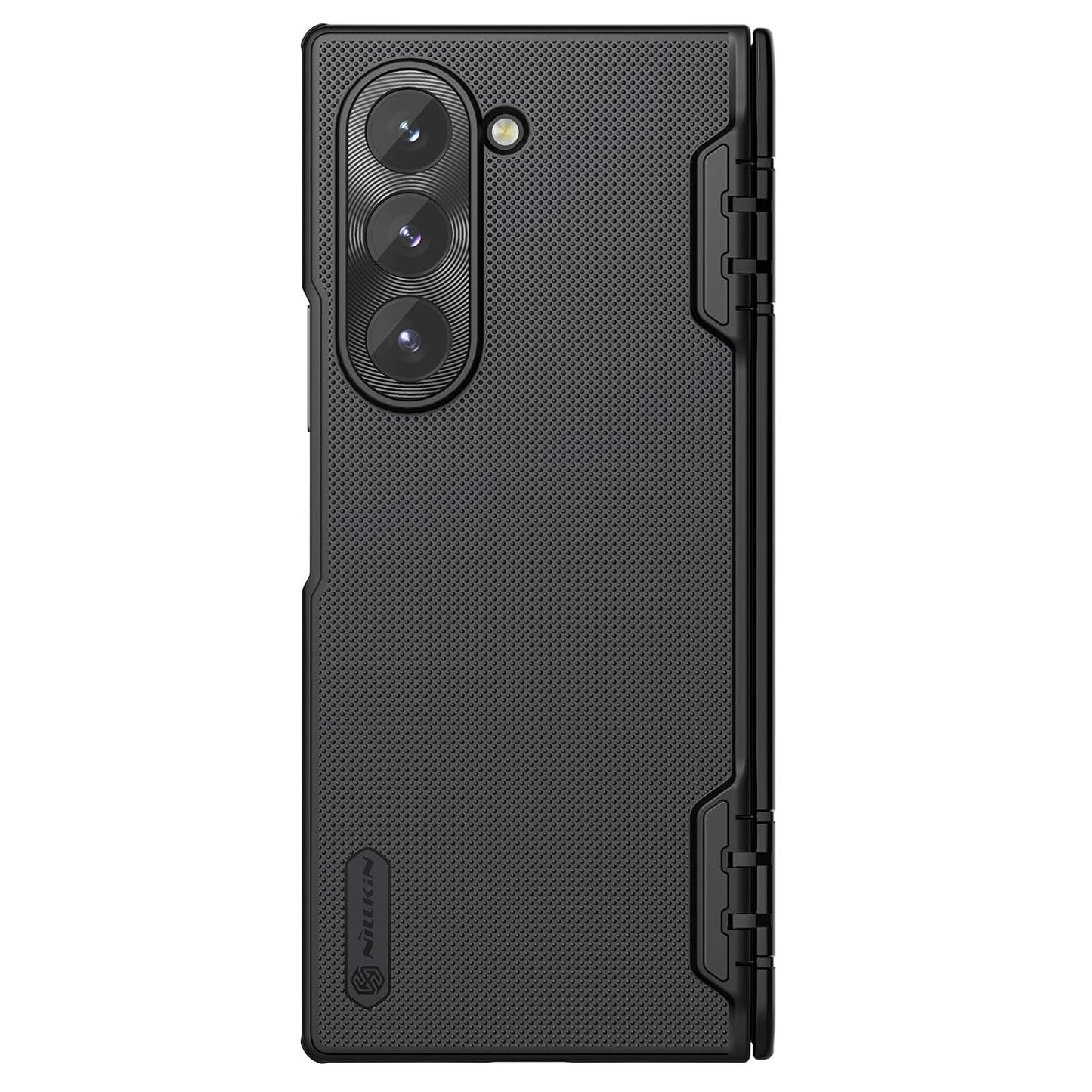 Samsung Galaxy Z Fold 6 Nillkin Super Frosted Shield Fold Bracket Phone Holder 360° Protection with Hinge - Black