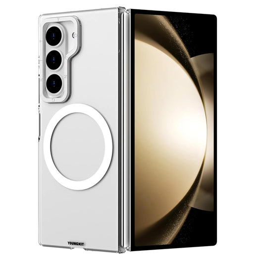 Samsung Galaxy Z Fold 6 Youngkit Case, Sand Series Non-Yellowing with Magsafe