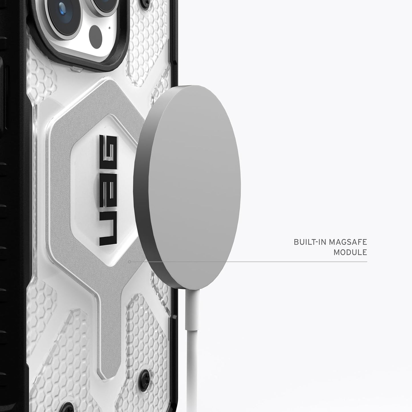iPhone 16 Pro Max UAG Pathfinde Magsafe Clear Case - ICE
