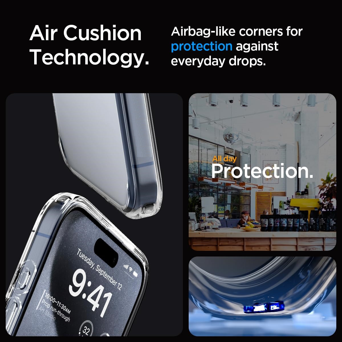 iPhone 15 Pro Max Crystal Clear Soft Silicon Transparent Scratch-Resistant Case - Clear