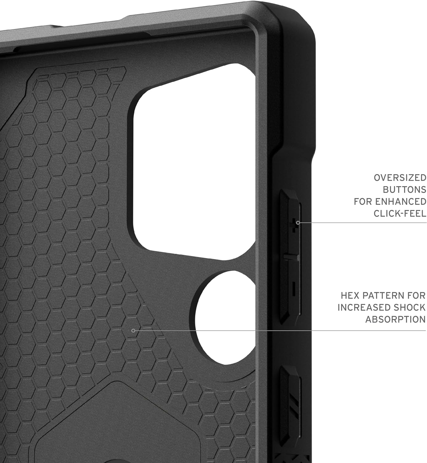Samsung Galaxy S23 Ultra UAG Monarch Pro (Inner Leather) Case With Magsafe - Black