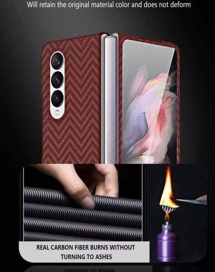 Samsung Galaxy Z Fold 3 Original Carbon Fiber Case