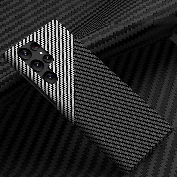 Samsung Galaxy S23 Ultra Carbon Fiber Real Aramid Kevilar Case