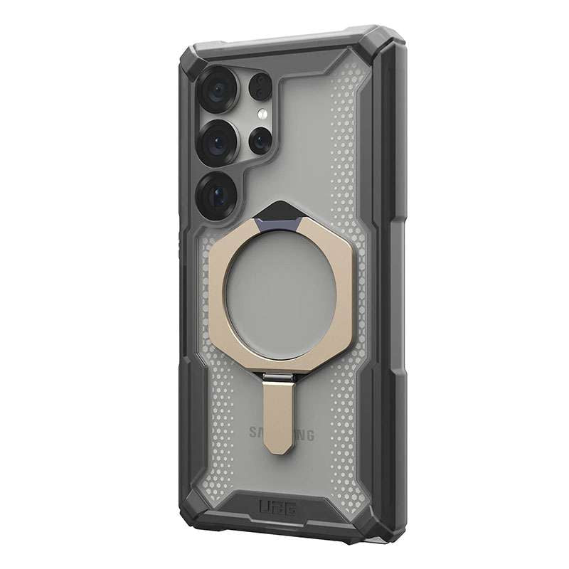Samsung Galaxy S24 Ultra UAG Case, Plasma XTE Rugged Featherlight Shockproof Protective, Magnetic Ring Holder, Kickstand with Magsafe - ICE