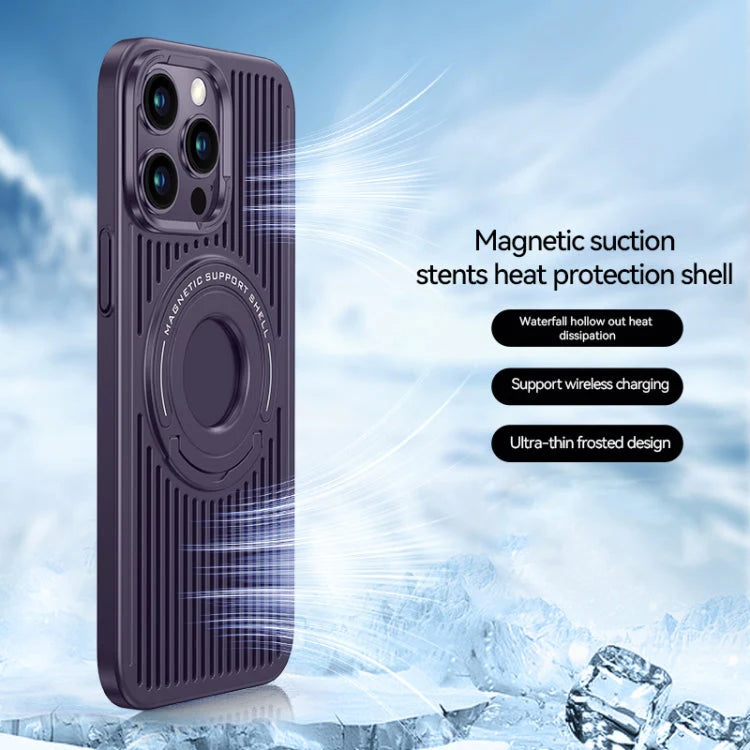 iPhone 14 Pro MagSafe Magnetic Ring Holder Phone Case