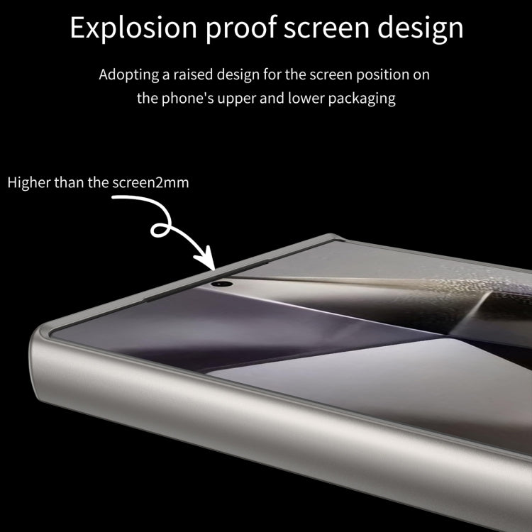 Samsung Galaxy S24 Ultra GKK Anti Fingerprint Crafted Skin Full Coverage Pro Case